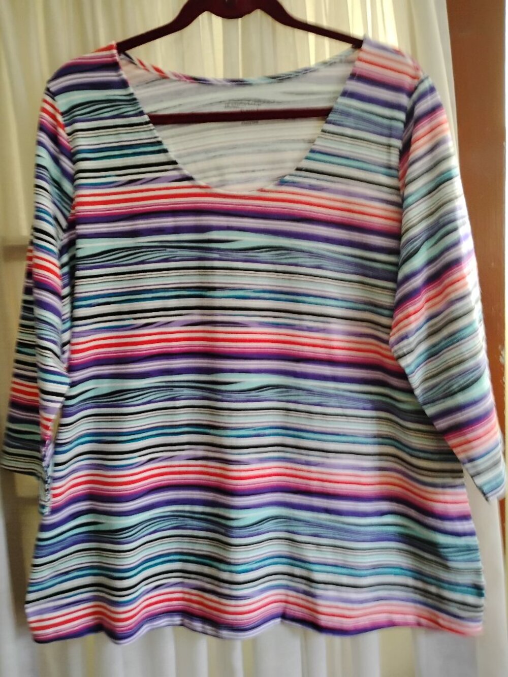 Jessica London 3/4 sleeve tee size 18/20